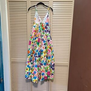 J. Crew Floral Maxi Dress - Multicolor